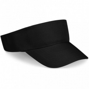 Basic 100% Polyester Twill Sun Visor with Velcro Closure