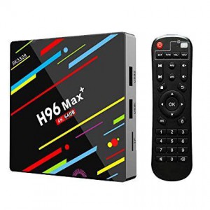 H96 MAX+ Android Smart TV Box  –  RK3328 Quad-Core 64Bit 4GB RAM 64GB 