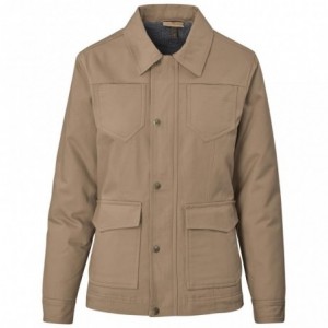Ladies Maluti 100% Cotton Canvas Jacket with Plush Fleece Lining