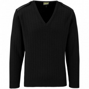 Force 100% Acrylic Long Sleeve V-Neck Jersey