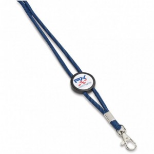 Altitude Candystripe Dome Polyester Lanyard with Snap Hook Clip