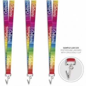 Altitude Petersham Lanyard Sample - White (90 x 2)