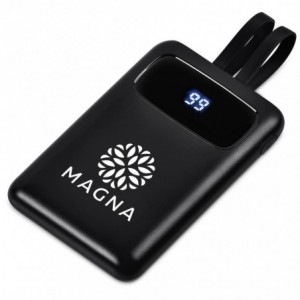 Altitude Verve 5000mAh Power Bank with Built-in Cables