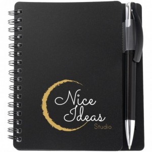 Altitude Plasma A6 Spiral Notebook &amp; Pen - 160 Lined Pages