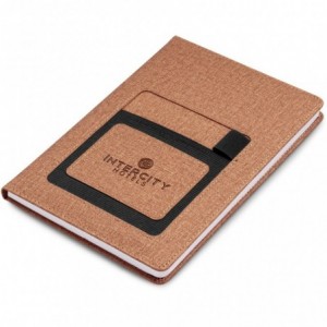 Altitude Moda A5 Hard Cover Textured PU Notebook