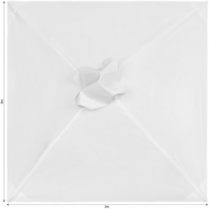 Sublimated Parasol Roof 3m x 3m