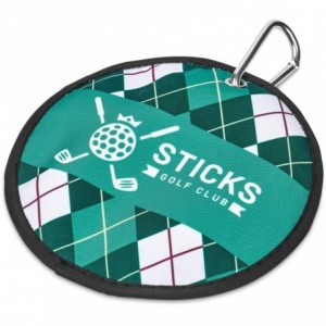 Hoppla Eagle Polyester Golf Ball Cleaner Sample - 15cm