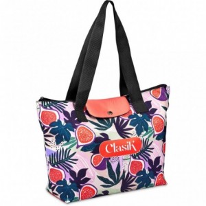 Hoppla Rosebank Polyester Roll-Up Tote Bag Pre-Printed Sample