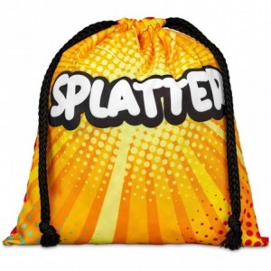 Hoppla Indian Midi Oxford Polyester Drawstring Pouch Sample