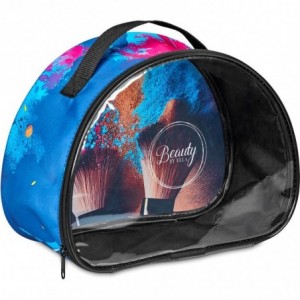 Hoppla Aloe Pre-Printed Sample Toiletry Bag with PVC Window