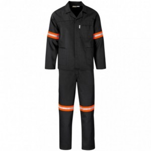Trade Polycotton Conti Suit with Orange Reflective Tape