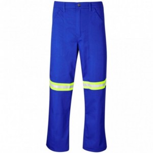 Site Premium Polycotton Work Pants with Reflective Tape