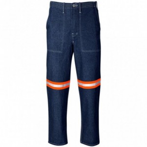 Cast Premium 100% Cotton Denim Pants with Reflective Legs