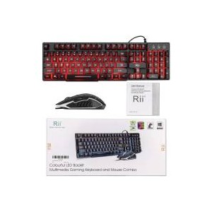 Rii Wired Gaming Keyboard And Mouse Combo