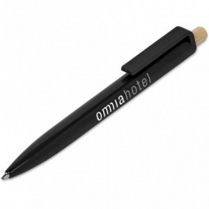 Altitude Tickit Recycled ABS Plastic &amp; Bamboo Ball Pen
