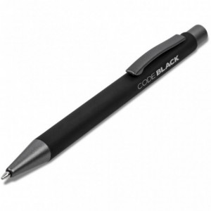 Altitude Omega Rubberised Aluminium Ball Pen with Black Ink