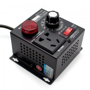 Fan Control Controller AC 220V 4000W Variable Step Down Voltage Converter Transformer Motor Speed | With Adapter