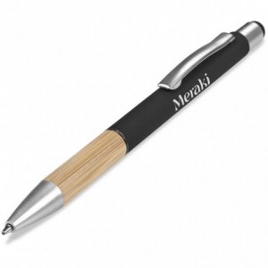 Okiyo Yashi Bamboo &amp; Aluminium Stylus Ball Pen