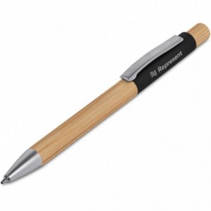Okiyo Reiko Bamboo &amp; Aluminium Ball Pen