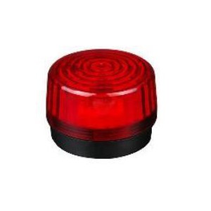 Small Red Strobe Light with Bracket
