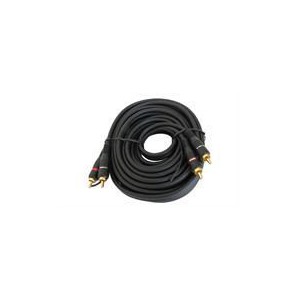 Geeko AVC-007 2 X RCA Male to Male Audio Cable With Ground