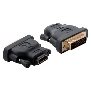 Volkano VK-20051-BK Image Series DVI 24+1 to HDMI Socket Adaptor