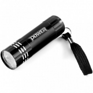 Altitude Resilient 9 LED Aluminium Torch with Batteries