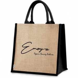 Okiyo Sumida Laminated Jute Tote Bag - 30cm x 30cm x 20cm