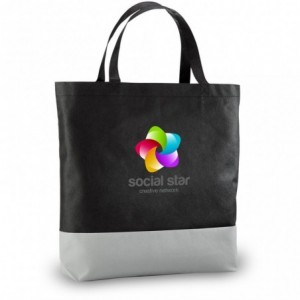 Altitude Saks Non-Woven Shopper Bag - Grey (44 x 8 x 40cm)