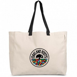 Kooshty Barbados Large Cotton Beach Bag - 47 x 16.5 x 39cm