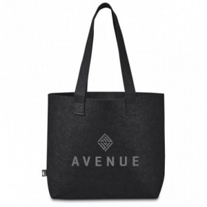 Okiyo Yoongi Recycled PET Felt Shopper Bag - 42 x 11.5 x 32cm