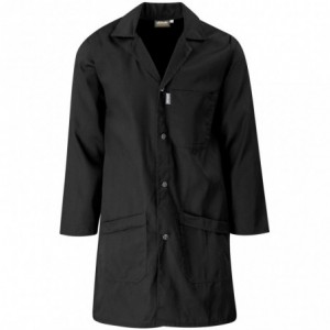 Prime Polycotton Dust Coat with 4-Button Closure