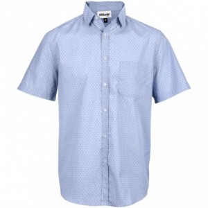 Men's Short Sleeve Duke Printed Shirt - Light Blue (110g/m²)