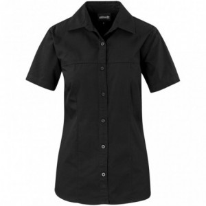 Ladies Short Sleeve Empire Shirt - 135g/m2 Poly-Cotton Poplin