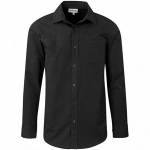 Mens Long Sleeve Empire Shirt - 135g/m2 Polyester Cotton Poplin