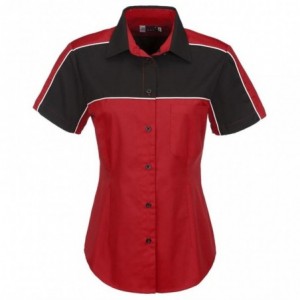 Ladies Daytona Pitt Shirt - Red