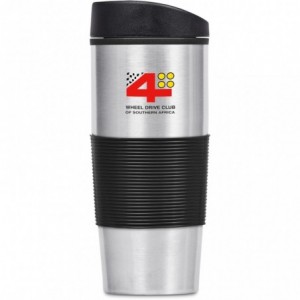 Ridge Stainless Steel &amp; Plastic Double-Wall Tumbler - 450ml