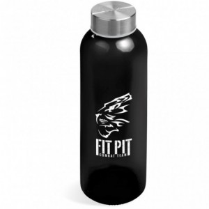 Kooshty Pura Glass Water Bottle with Stainless Steel Lid - 500ml