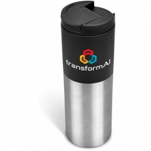 Kooshty Typhoon Stainless Steel &amp; Plastic Double-Wall Tumbler - 450ml