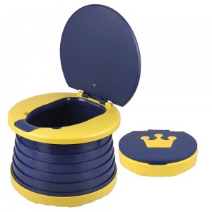 Portable Foldable Toddler Potty | Travel Training Toilet Seat for Kids