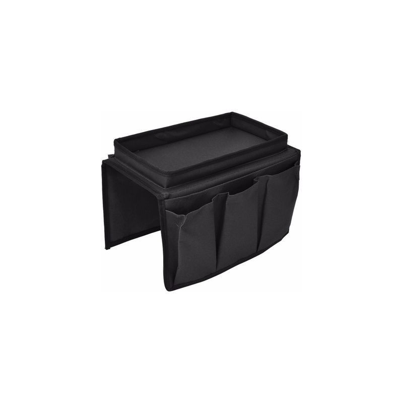 Tuff-Luv A1_308 Cloth Couch Armrest Hanging Organizer - Black