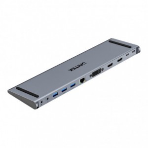 Unitek UHUB11+ D1147A USB TYPE-C 4K SST/MST Port Replicator