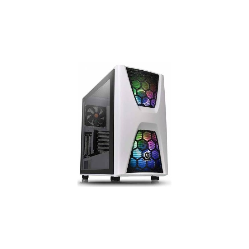 Thermaltake CA-1N5-00M6WN-00 Commander C34 TG Snow ARGB Edition Mid-tower Case