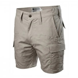 Vulcan Tactic Cargo Shorts Stone 48