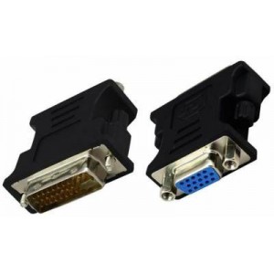 Unbranded Y-A017A DVI (24+5) Male to HD15 Female Adapter