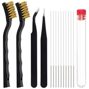 3D Printer Nozzle Cleaning Brush Set