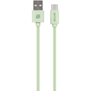 Bounce Cord series 2m USB toType C cable - Green