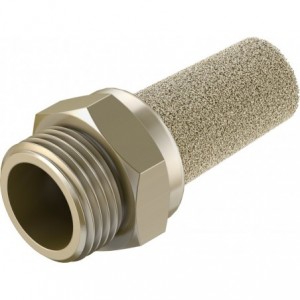 Brass Silencer 3/8"