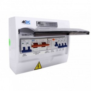 AC COMBINER BOX C/W 60A C/O- 60A ELU &amp; 2X 20A-2X16A BREAKER