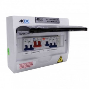 AC COMBINER BOX C/W 40A C/O- 40A ELU &amp; 20A-16A BREAKER